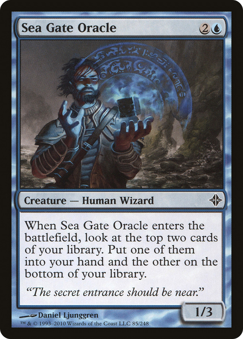 Sea Gate Oracle (ROE-085) - Rise of the Eldrazi