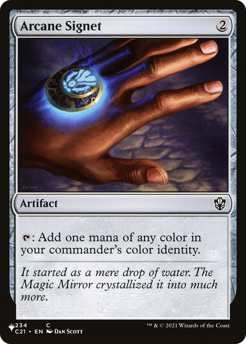 Arcane Signet (C21) (LIST-234) - The List