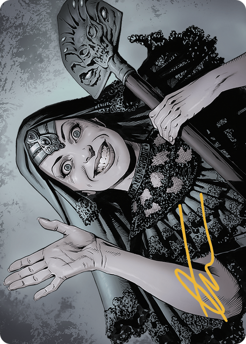 Gisa, the Hellraiser // Gisa, the Hellraiser (AOTJ-051) - Outlaws of Thunder Junction Art Series (Borderless)