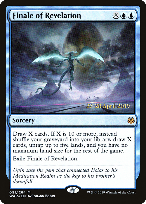 Finale of Revelation (PRE-51S) - War of the Spark Promos Foil