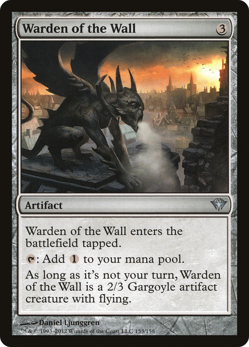 Warden of the Wall (DKA-153) - Dark Ascension