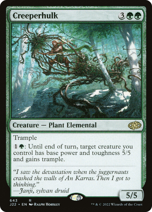 Creeperhulk (J22-643) - Jumpstart 2022