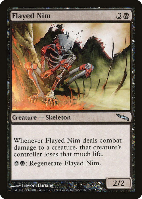 Flayed Nim (MRD-065) - Mirrodin Foil