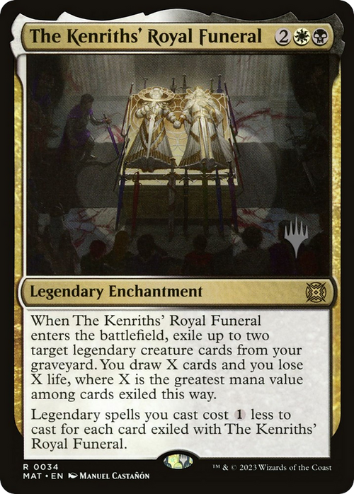 The Kenriths' Royal Funeral (PPMKM-034) - March of the Machine: The Aftermath Promos Foil