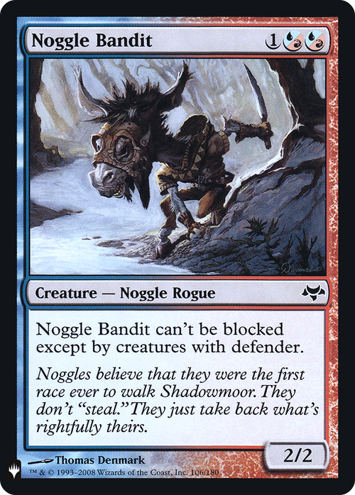 Noggle Bandit (LIST-EVE-106) - The List Foil