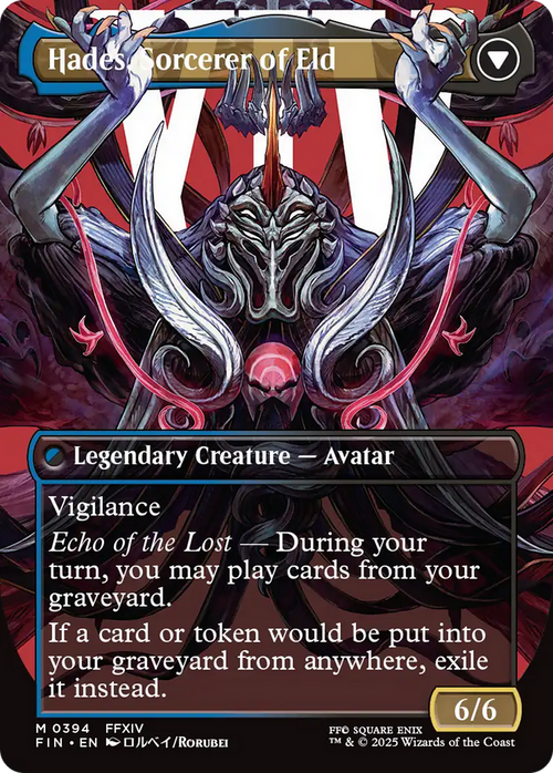 Emet-Selch, Unsundered (Borderless) (FIN-394) - FINAL FANTASY Foil