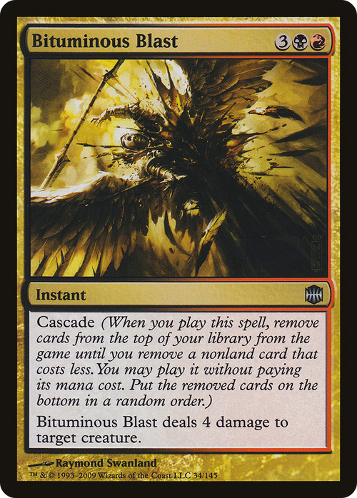 Bituminous Blast (ARB-034) - Alara Reborn Foil