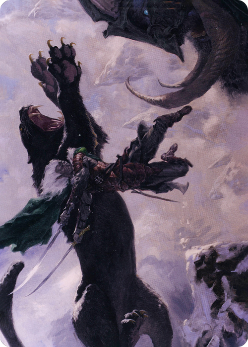 Drizzt Do'Urden // Drizzt Do'Urden (AAFR-052) - Adventures in the Forgotten Realms Art Series (Borderless)