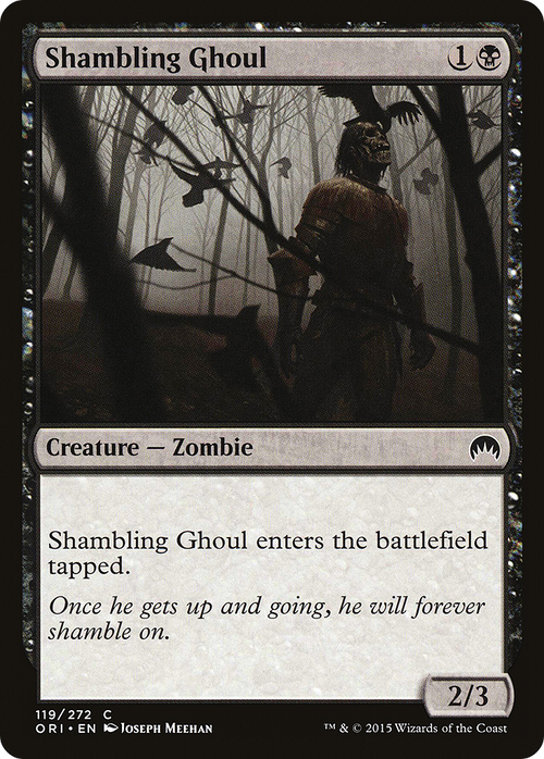 Shambling Ghoul (ORI-119) - Magic Origins Foil