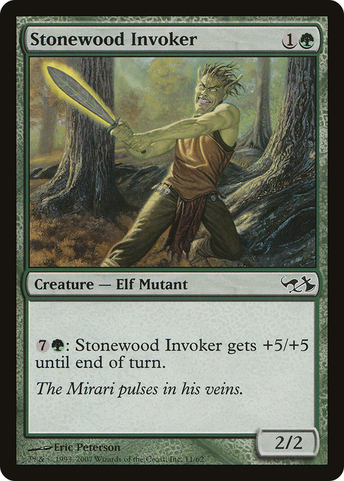 Stonewood Invoker (EVG-011) - Duel Decks: Elves vs. Goblins