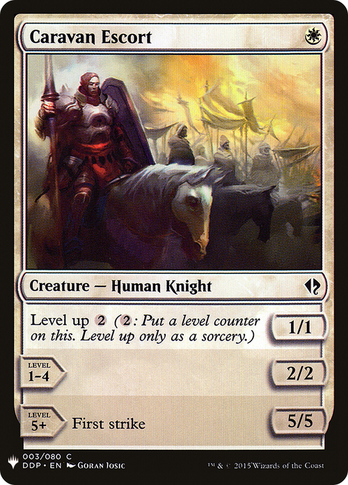 Caravan Escort (LIST-DDP-3) - The List