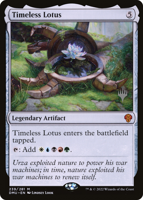 Timeless Lotus (PPDMU-239) - Dominaria United Promos