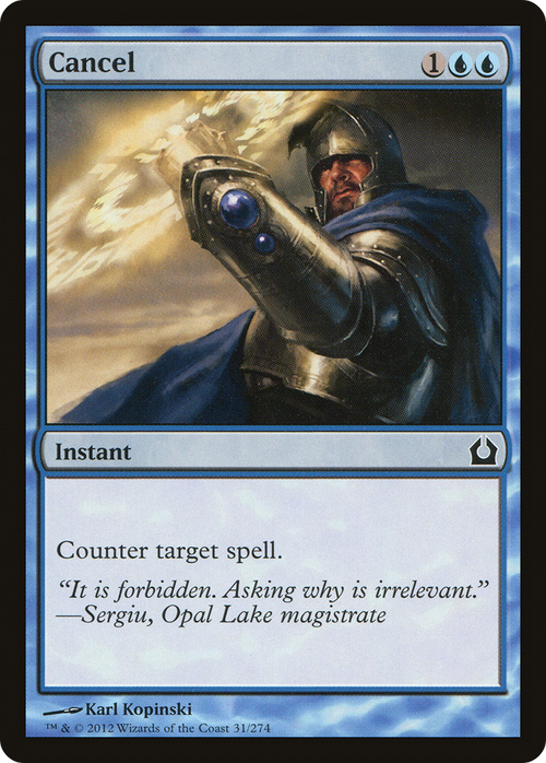 Cancel (RTR-031) - Return to Ravnica