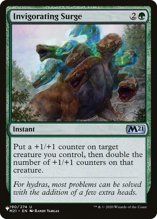 Invigorating Surge (LIST-M21-190) - The List