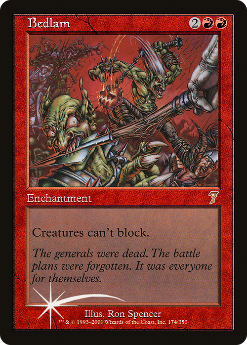 Bedlam (7ED-174) - 7th Edition