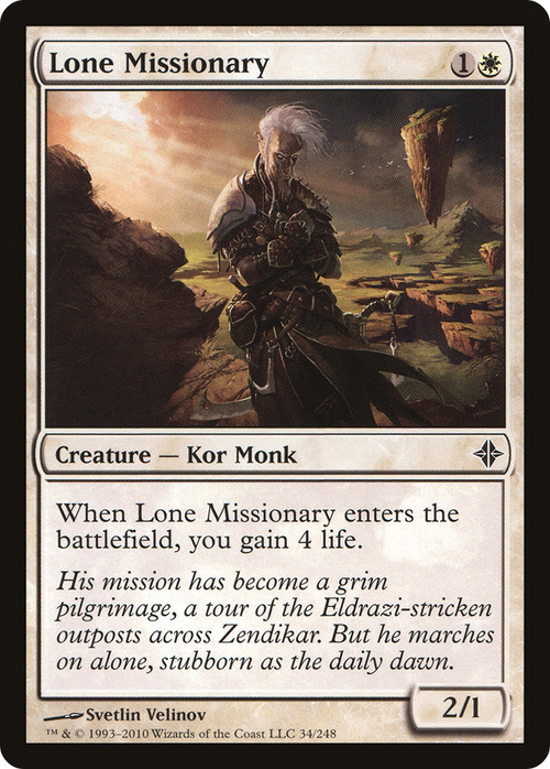 Lone Missionary (ROE-034) - Rise of the Eldrazi