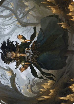 Candlegrove Witch // Candlegrove Witch (AMID-015) - Midnight Hunt Art Series (Borderless)