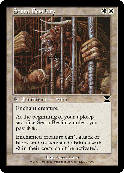 Serra Bestiary (ME4-027) - Masters Edition IV