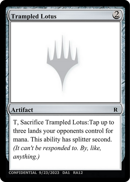Trampled Lotus (UNK-) - Unknown Event