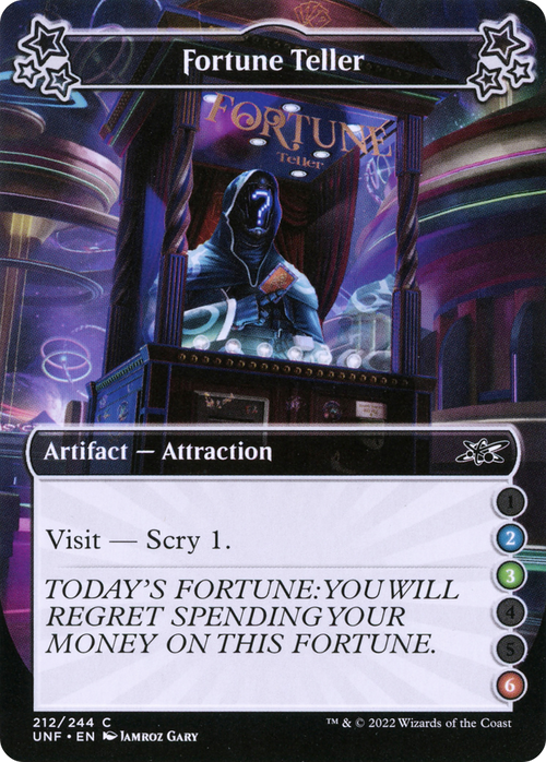 Fortune Teller (2-3-6) (UNF-212) - Unfinity Foil