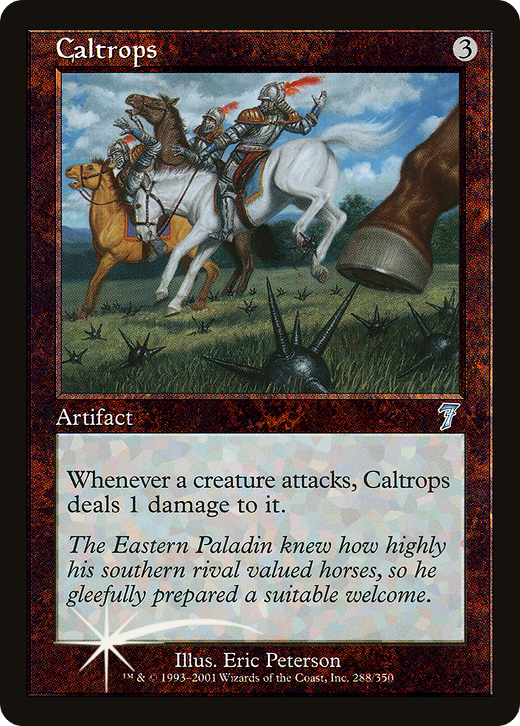 Caltrops (7ED-288) - 7th Edition Foil