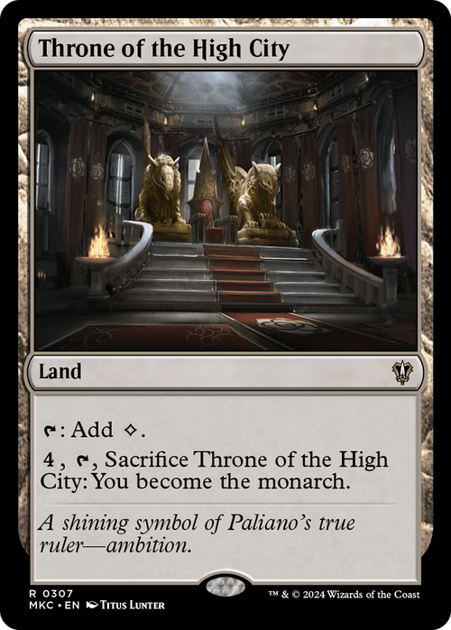 Throne of the High City (MKC-307) - Murders at Karlov Manor Commander