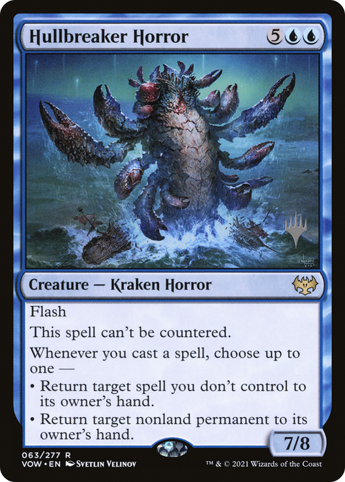 Hullbreaker Horror (PPONE-724) - Innistrad: Crimson Vow Promos Foil