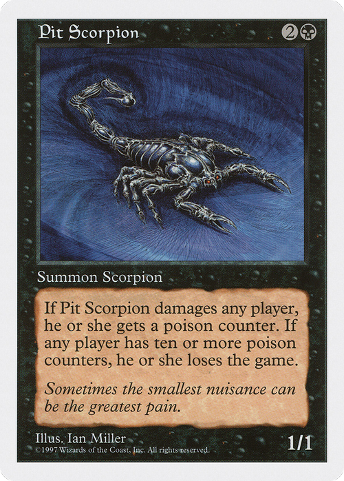 Pit Scorpion (5ED-) - Fifth Edition