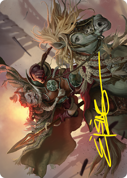Éomer of the Riddermark // Éomer of the Riddermark (ALTR-009) - Tales of Middle-earth Art Series (Borderless)