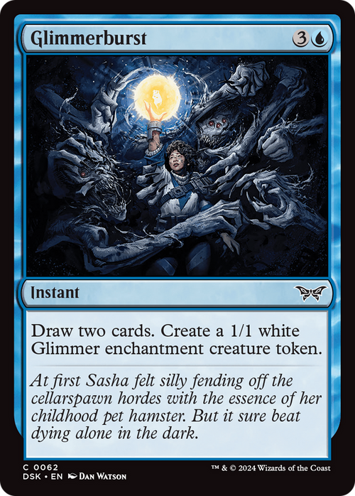 Glimmerburst (DSK-062) - Duskmourn: House of Horror Foil