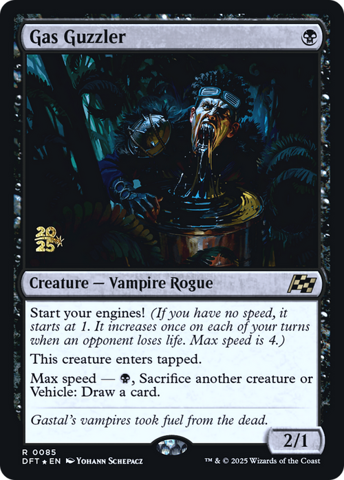 Gas Guzzler (PRE-85S) - Prerelease Cards Foil