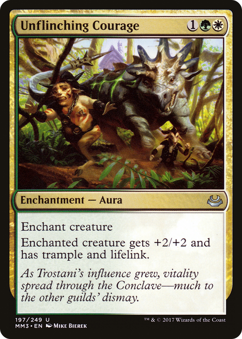 Unflinching Courage (MM3-197) - Modern Masters 2017