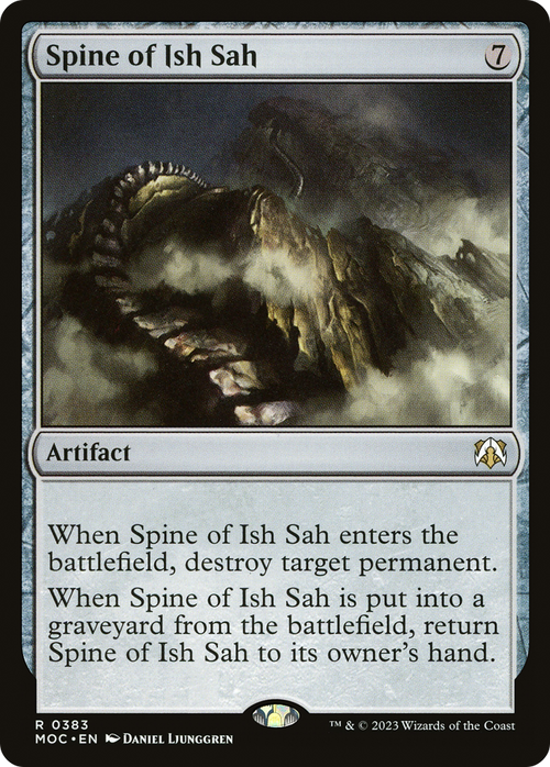 Spine of Ish Sah (MOC-383) - March of the Machine Commander