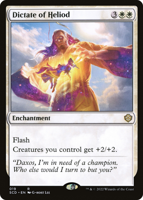 Dictate of Heliod (SCD-019) - Starter Commander Decks