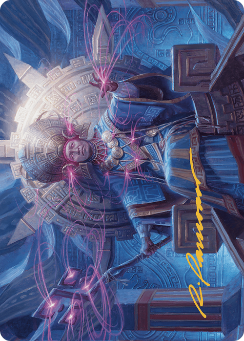Akal Pakal, First Among Equals // Akal Pakal, First Among Equals (ALCI-008) - The Lost Caverns of Ixalan Art Series (Borderless) Foil