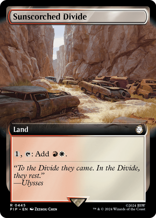 Sunscorched Divide (Extended Art) (PIP-445) - Fallout: (Extended Art)