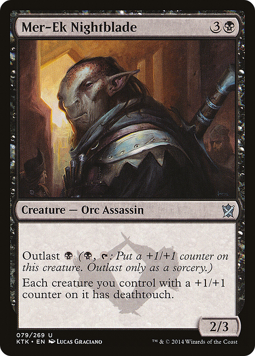 Mer-Ek Nightblade (KTK-079) - Khans of Tarkir Foil