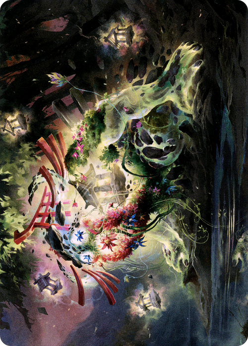 Go-Shintai of Life's Origin // Go-Shintai of Life's Origin (ANEO-026) - Neon Dynasty Art Series (Borderless) Foil