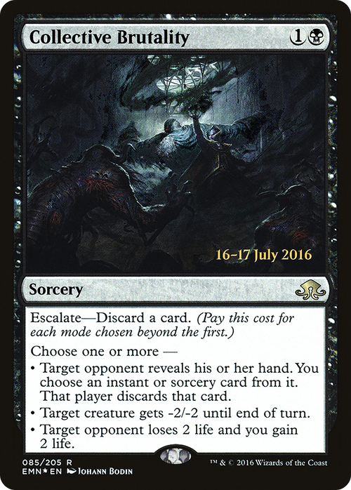 Collective Brutality (PRE-85S) - Eldritch Moon Promos Foil