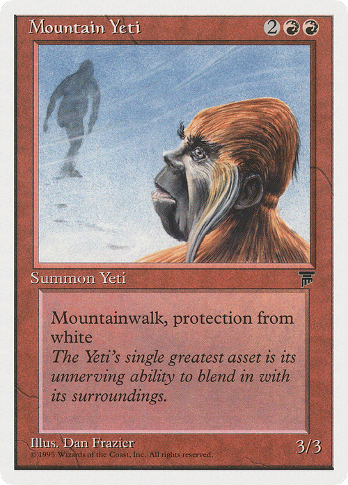 Mountain Yeti (CHR-) - Chronicles