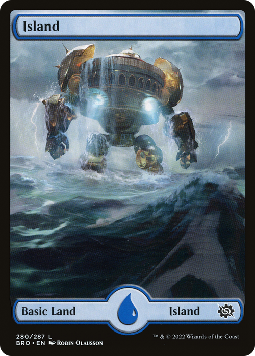 Island (280) - Full Art (BRO-280) - The Brothers' War