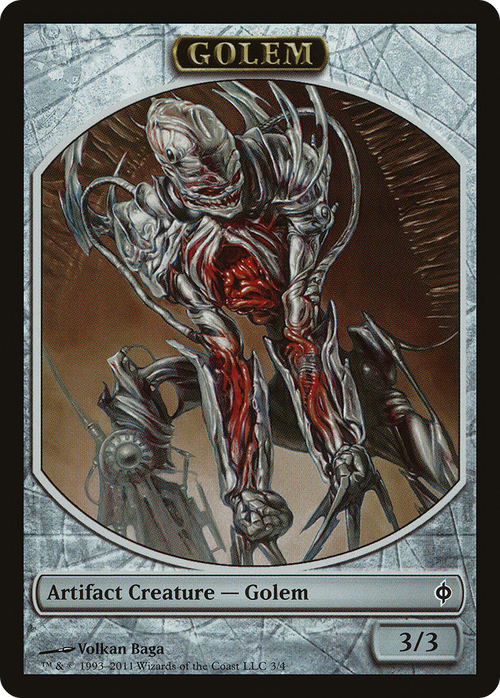 Golem Token (NPH-003) - New Phyrexia Tokens