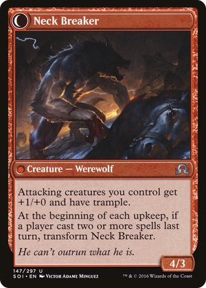 Breakneck Rider (SOI-147) - Shadows over Innistrad: (Double Faced Transform)