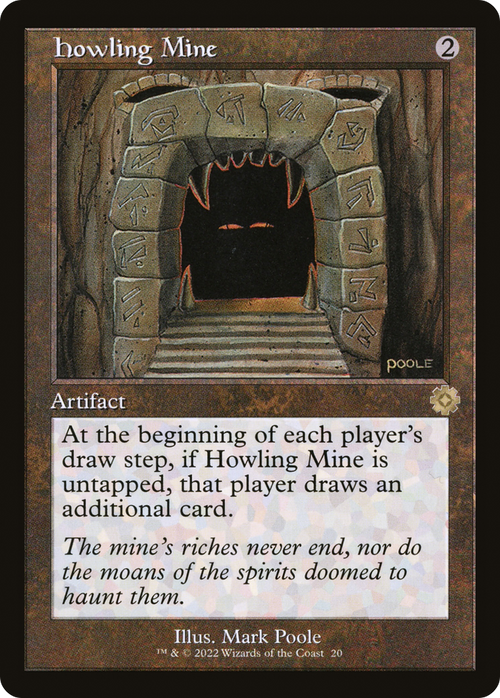 Howling Mine (BRR-020) - The Brothers' War Retro Artifacts Foil