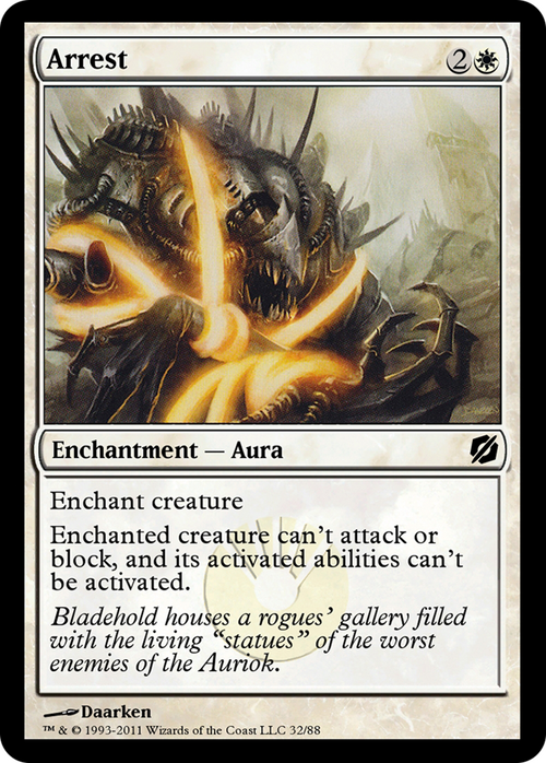 Arrest (TD2-032) - Duel Decks: Mirrodin Pure vs. New Phyrexia