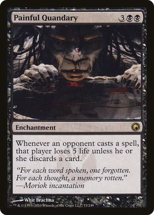 Painful Quandary (SOM-073) - Scars of Mirrodin Foil