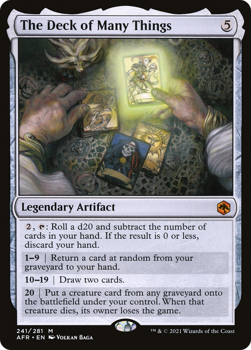 The Deck of Many Things (AFR-241) - Adventures in the Forgotten Realms