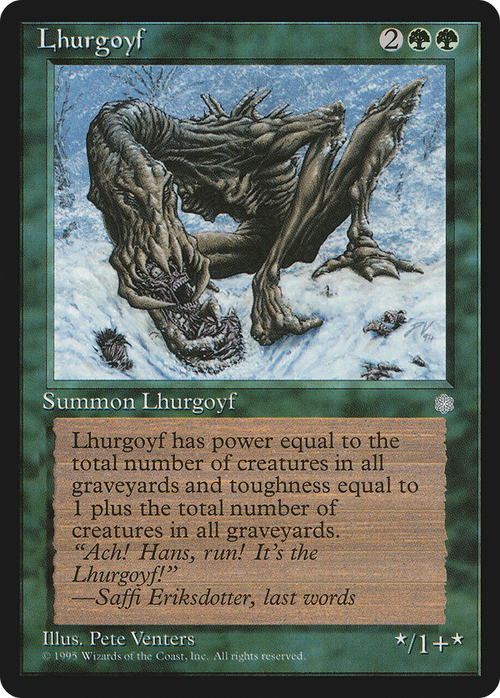Lhurgoyf (ICE-) - Ice Age