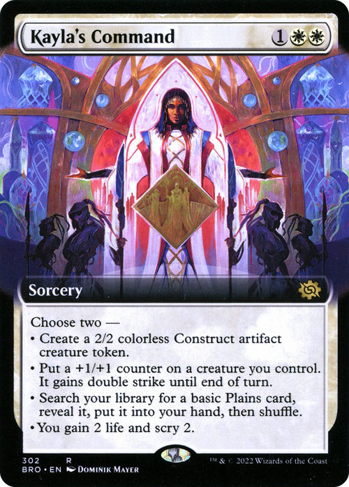 Kayla's Command (Extended Art) (BRO-302) - The Brothers' War: (Extended Art)