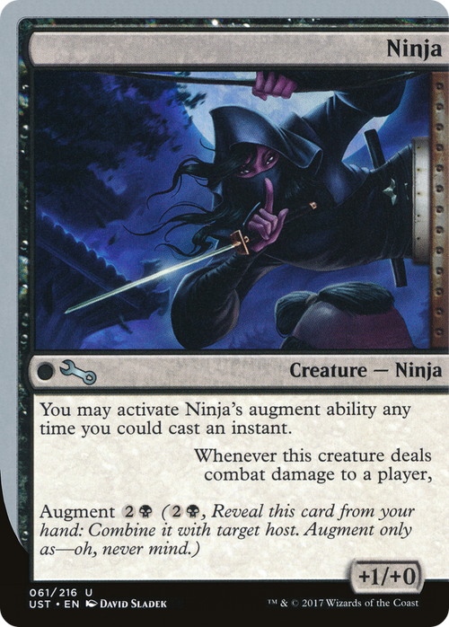 Ninja (UST-061) - Unstable